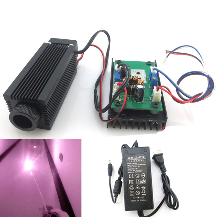 830nm 1w 2w Powerful Invisible Infrared 레이저 다이오드 모듈 Dot DC 12V With Cooling Fan - Click Image to Close